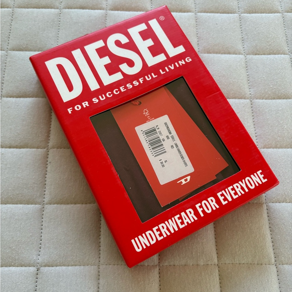 Diesel Men’s Red Boxer Briefs
